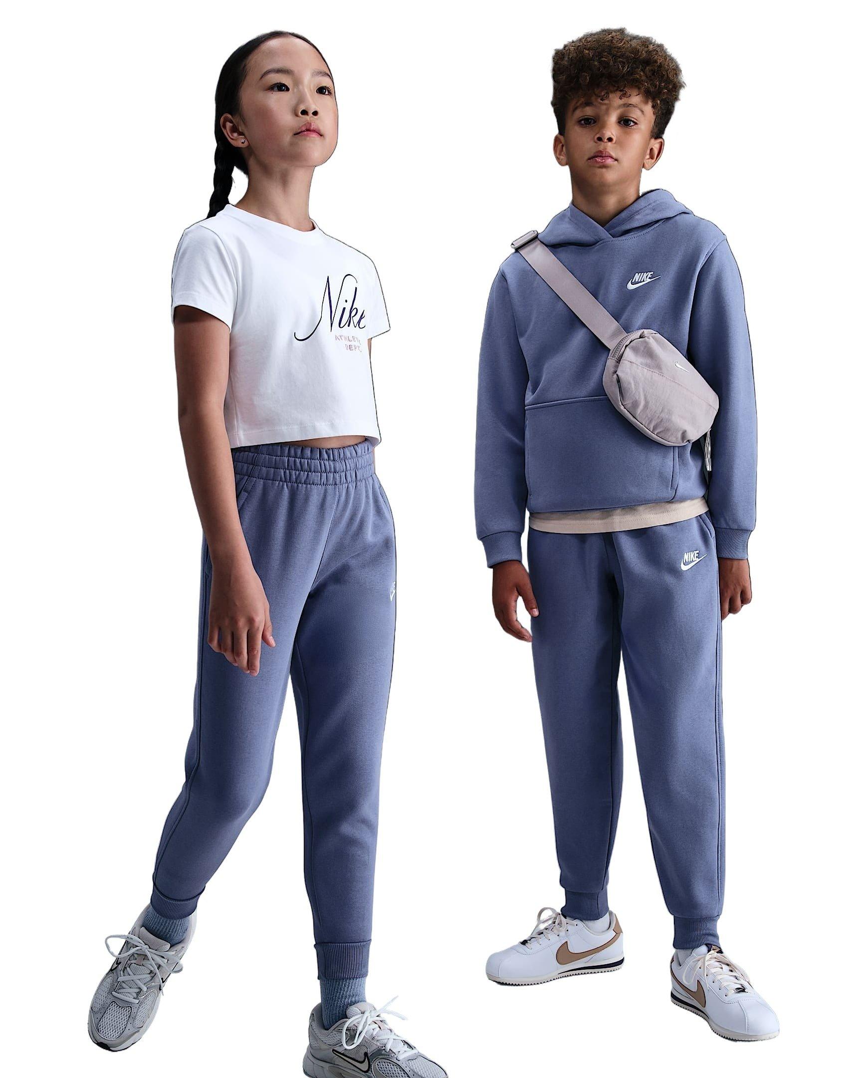 Nike Big Kids' Sportswear Club Fleece Joggers - Light Indigo - LIGHT INDIGO